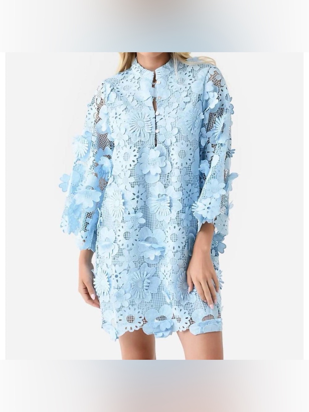 J.MARIE the seraphina dress in light blue size medium